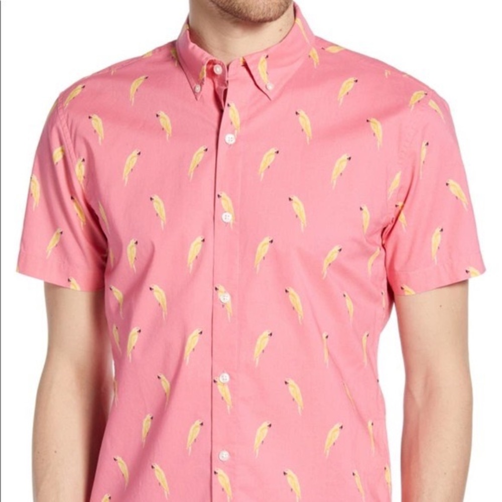 Bonobos Parrot Button Down- Slim Fit